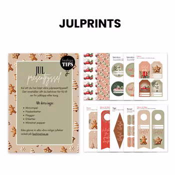 Jul - Presentdekorationer