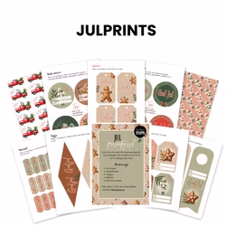 Jul - Presentdekorationer