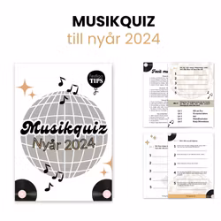 Musikquiz - nyår 2024