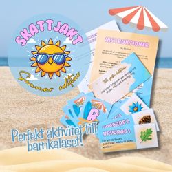 Sommar skattjakt för barn