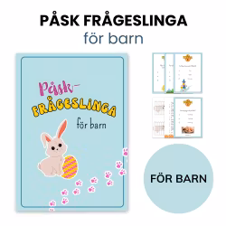Frågeslinga till påsk för barn