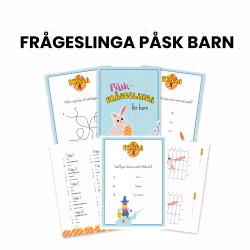 Frågeslinga till påsk för barn