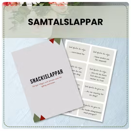 Snackislappar - få igång konversationer på festen