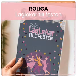 Roliga laglekar till festen