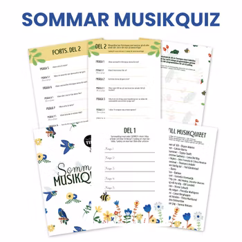 Musikquiz - Sommartema