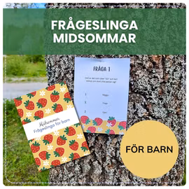 Midsommarfrågeslinga för barn