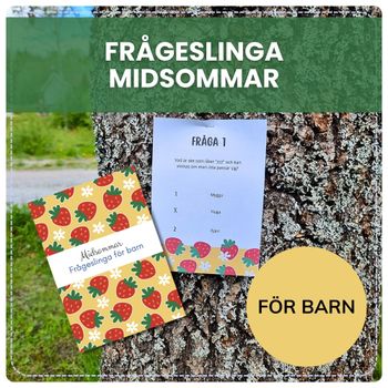 Midsommarfrågeslinga för barn