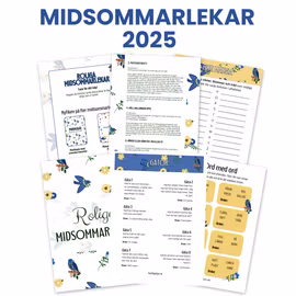 Alla midsommar lekar för vuxna