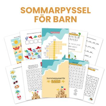 Alla midsommar/sommarhäften för barn