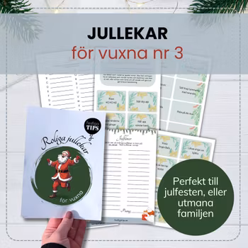 Jullekar för vuxna nr 3
