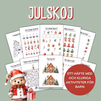 Jul aktiviteter för barn
