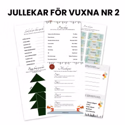 Jullekar för vuxna nr 2