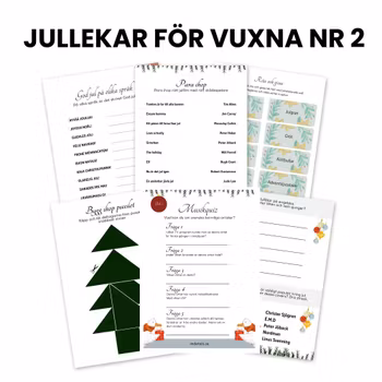 Jullekar för vuxna nr 2