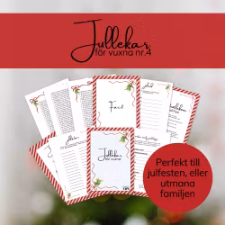 Jullekar för vuxna nr 4