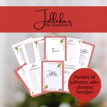 Jullekar för vuxna nr 4