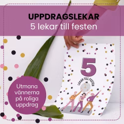 5 lekar till festen - Uppdragslekar
