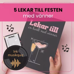Lekar till en kväll med vänner