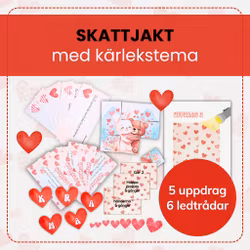 Skattjakt kärlekstema