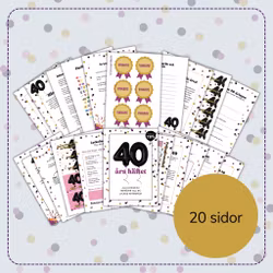 Lekar till 40-års fest