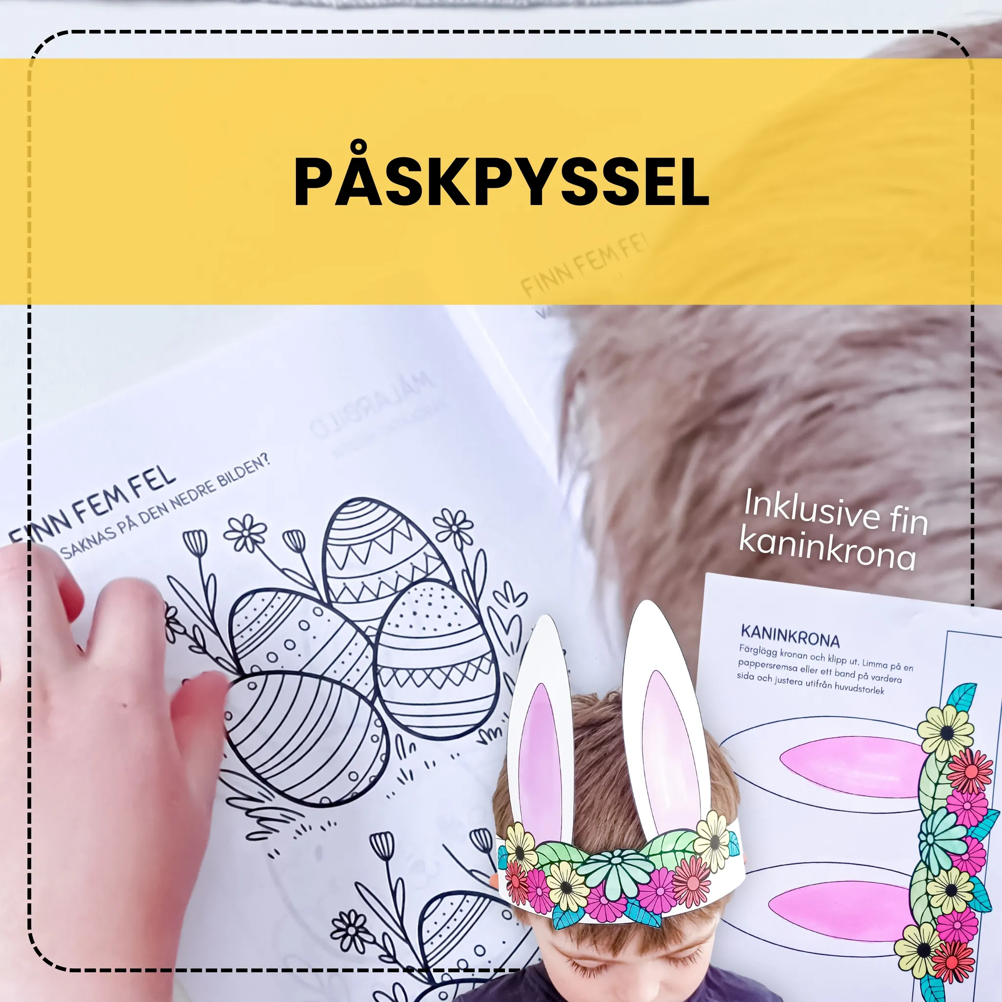Påskpyssel - Festligatips.se