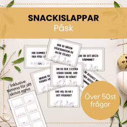 Snackislappar - Påsk