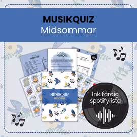 Midsommar musikquiz 2026