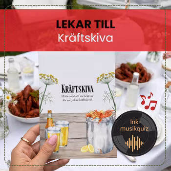 Lekar till kräftskiva