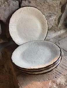 Anticato tallrik 19,5 cm. Vit.