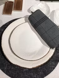 Tallrik 19,5 cm. Vit.