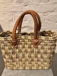 Stråväska/korg 28 cm.
