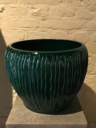 Kruka 30 cm. Grön.