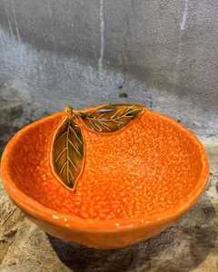 Skål 16 cm. Orange.