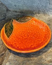 Fat 20 cm. Orange.