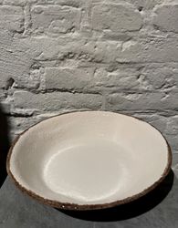 Serveringsskål 26 cm. Vit.