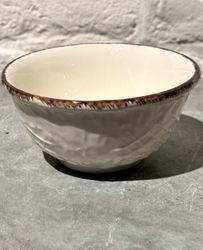 Skål 12,5 cm. Vit.