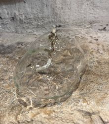Oljelampa, stenformad 17 cm.