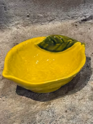 Skål 16 cm. Gul.