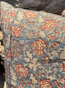 Kuddefodral linne/bomull 50 x 50 cm.