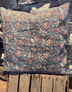 Kuddefodral linne/bomull 50 x 50 cm.