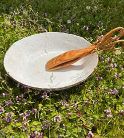 Anticato serveringsfat/skål 30 cm. Vitt.
