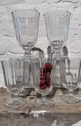 Vin & vattenglas 25 cl. Klarglas.