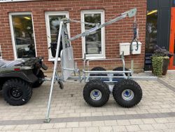 CARLSMAN Fullrustad Timmerkärra