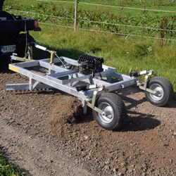 Vägsladd ATV 3-skärig med elektrisk höj- och sänkbarfunktion