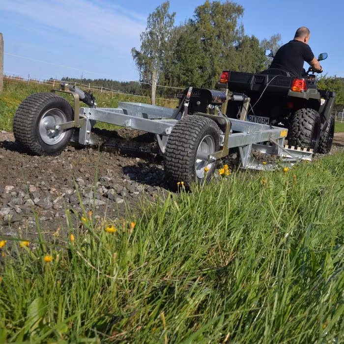 Vägsladd ATV 3-skärig med elektrisk höj- och sänkbarfunktion