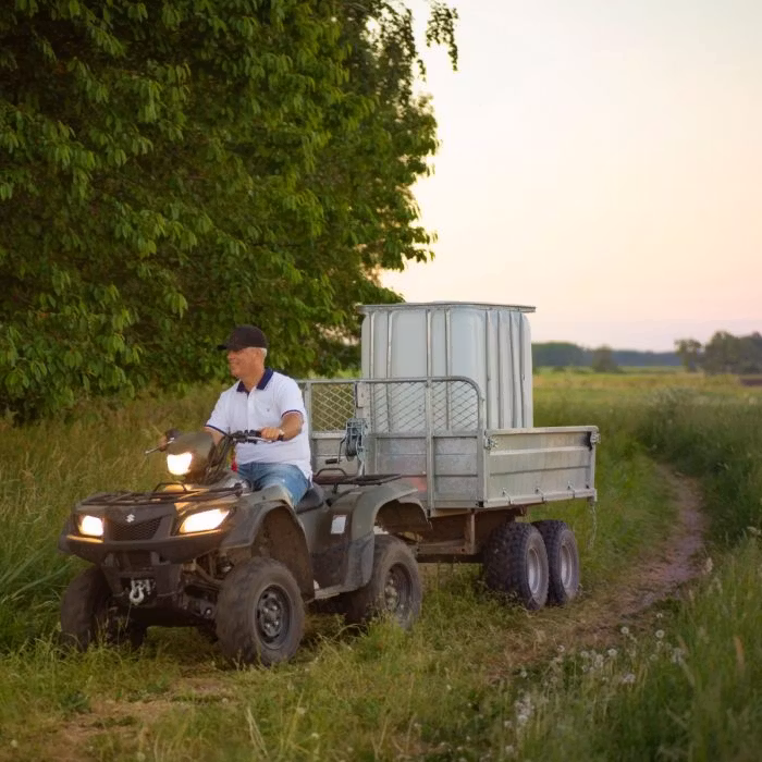 Tippvagn ATV 1,5 ton