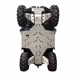 HASPLÅT TILL ATV, ALUMINIUM, LÅNG MONTERAD