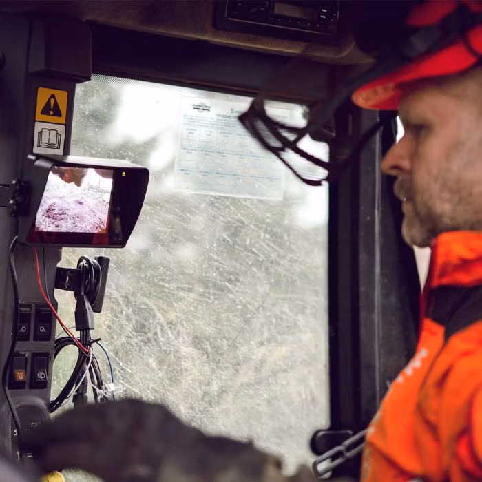 Backkamera inkl. monitor och 20 m anslutningskabel