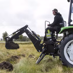 Grävaggregat för traktor 25-50 hk