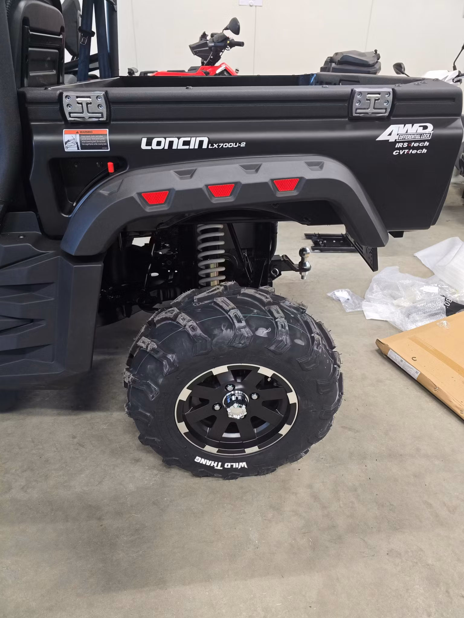 Loncin UWolf 700 UTV, Grön