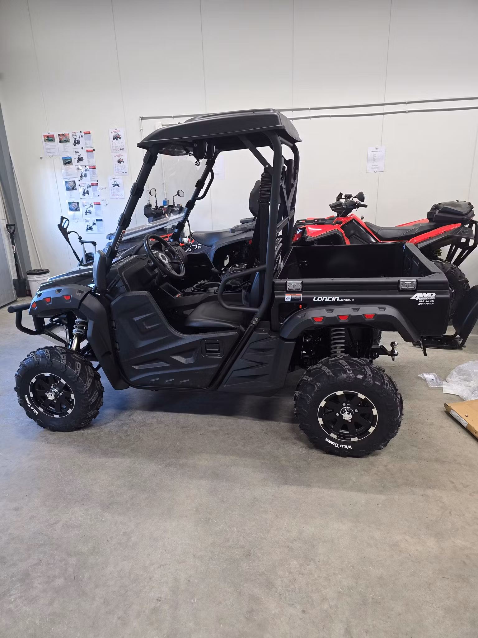 Loncin UWolf 700 UTV, Grön